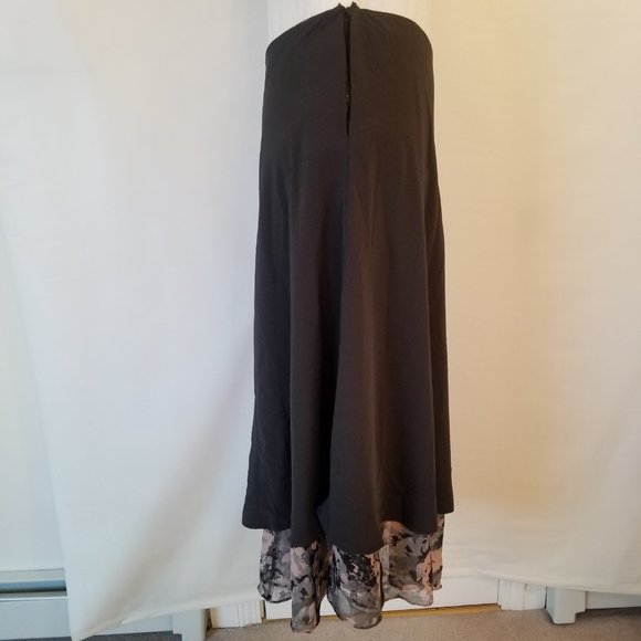 ✅911 NWT Axcess Mermaid Pink Black Pattern Skirt, sz.8, lined. - Picture 13 of 14